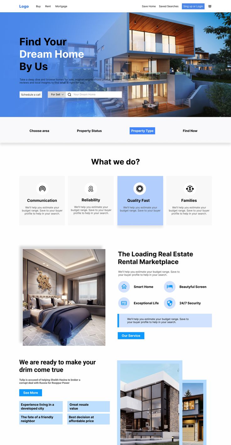 Real Estate Portal - Screen 2